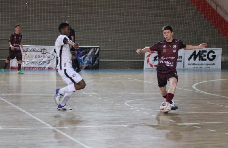 Futsal sub-17 de CriciÃºma recebe Rio do Sul para definir semifinalista do Campeonato Estadual