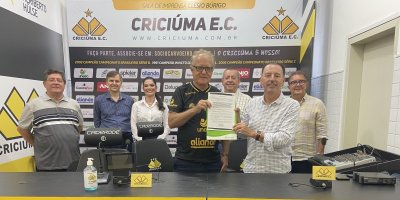 Sicredi renova patrocÃ­nio com o CriciÃºma Esporte Clube
