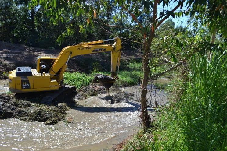 Samae inicia desassoreamento do rio Cocal