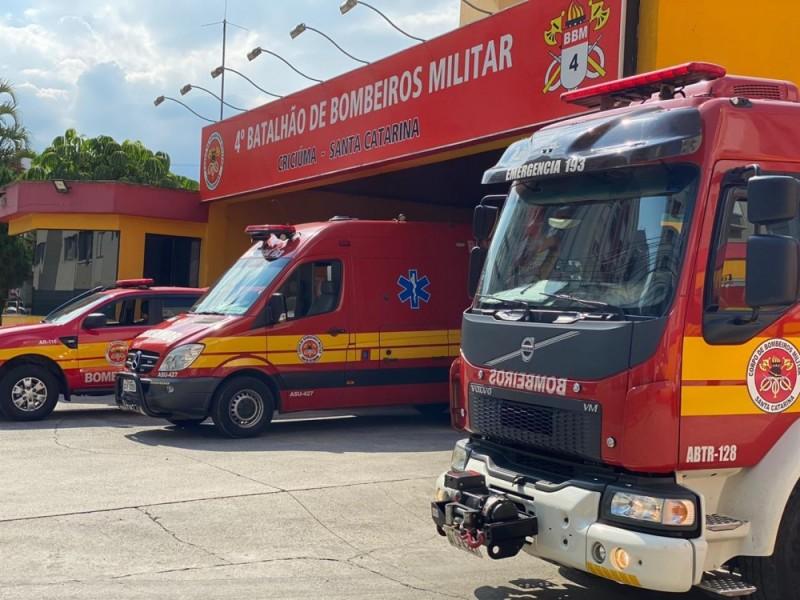 Bombeiros atendem acidentes de trânsito no Rio Maina e São Simão