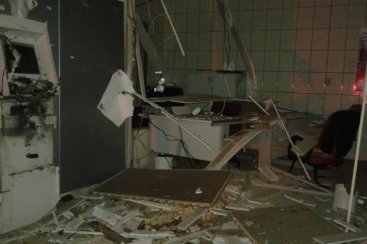 Explosão danifica agência bancária em Ermo