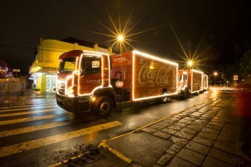 Caravana da Coca-Cola chega ao Sul do Estado