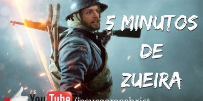 VÃ�DEO: Gameplay Battlefield 1 - Zueira em 5 minutos