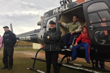 Escola do Guatá recebe comboio educativo da Polícia Civil