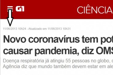 Alerta sobre coronavírus tem pelo menos sete anos e governos do mundo comeram moscas