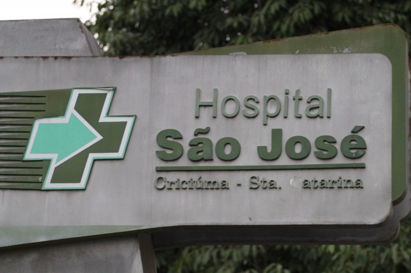 Em Criciúma, 50% dos leitos de UTI disponíveis para Covid-19 estão ocupados no Hospital São José
