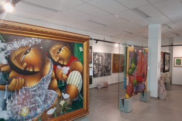 Galeria de Arte Caio Borges com visitaÃ§Ã£o aberta em IÃ§ara 