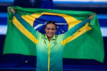 Rebeca Andrade será porta-bandeira do Brasil na Cerimônia de Encerramento dos Jogos Olímpicos Tóquio