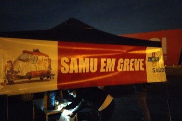 Servidores do Samu deflagram greve nesta terça-feira; 50% do efetivo continua em atividade