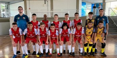 Equipe sub-13 de Cocal do Sul/Coopercocal/Anjo Futsal entra em quadra pelo Campeonato Estadual