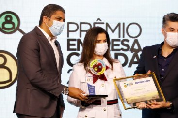 Librelato é homenageada durante cerimônia de premiação do Empresa Cidadã da ADVB/SC