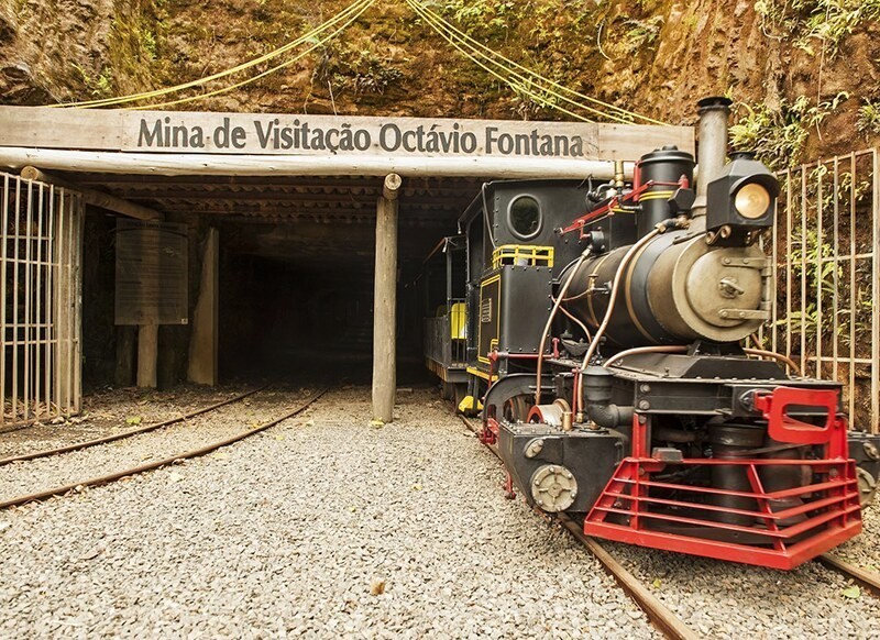 Projeto do Executivo denomina locomotiva da Mina de Visitação Octávio Fontana