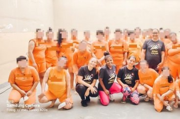 Ritmo e Saúde Afasc leva aula para detentas da Penitenciária Sul