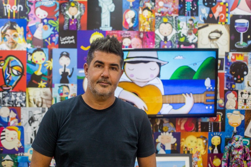 Luciano Martins mostra seu Mundo Lúdico em exposição na Acic