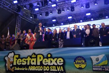 Inicia oficialmente a 29Âª Festa do Peixe em BalneÃ¡rio Arroio do Silva