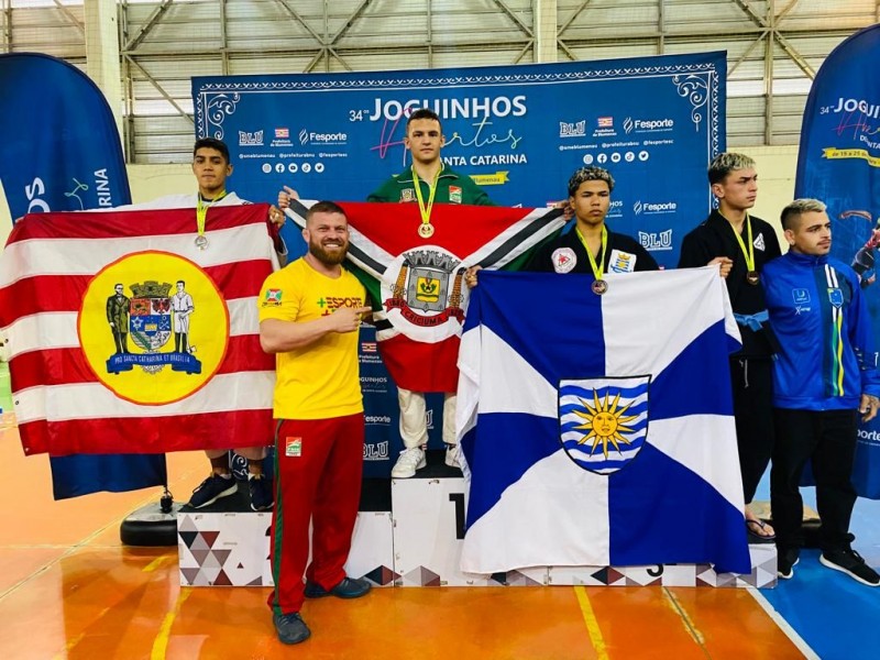 Criciúma conquista medalhas de ouro nos Joguinhos Abertos de Santa Catarina