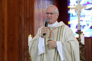 Cardeal Dom Leonardo visita Diocese de Criciúma e celebra missa em sua terra natal