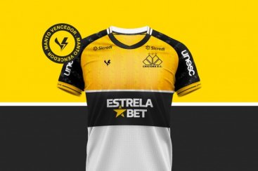Definido o novo uniforme principal do Criciúma para a temporada 2023