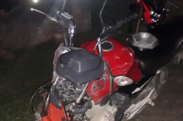 Motociclista fica ferido após colisão em Garopaba