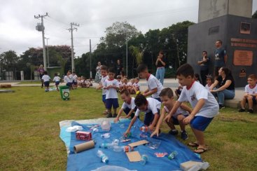 Diversão e ensinamentos marcam a comemoração do Dia Mundial da Água em Criciúma