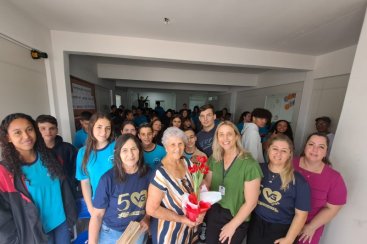 50 anos da Escola Vicente Guollo: primeira professora e diretora relembra início da unidade 