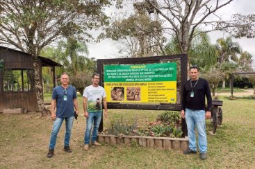 Parque Ecológico de Maracajá recebe visita de técnicos da Cidasc