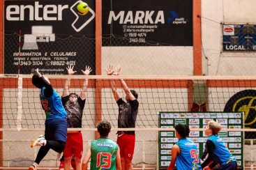 Vôlei de Forquilhinha estreia na segunda etapa da Liga Voleibol de SC em Santo Amaro da Imperatriz