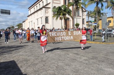 Treviso realiza desfile cívico em comemoração à Independência do Brasil