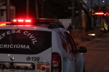 Defesa Civil monitora rios e áreas de risco em Criciúma 