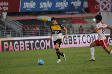 Autor do gol do Tigre, Claudinho reconhece trabalho de grupo após vitória contra CRB