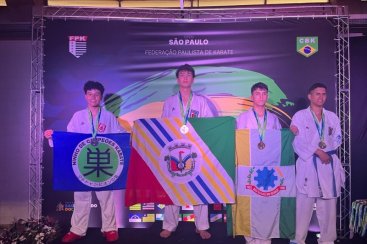 Atletas de Cocal do Sul conquistam 20 medalhas no Campeonato Brasileiro de Karatê