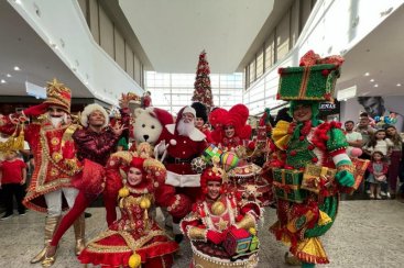 Nações Shopping tem Parada de Natal e apresentações de coral no primeiro fim de semana de dezembro