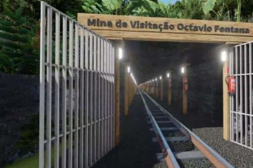 Prefeitura de Criciúma avança com o projeto de ampliação e revitalização da Mina de Visitação 