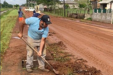 Após noite de chuvas intensas, Prefeitura de Içara trabalha para minimizar impactos