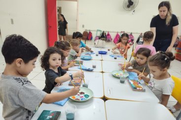 Colônia de Férias dos CEIs beneficia mais de 250 alunos em Morro da Fumaça