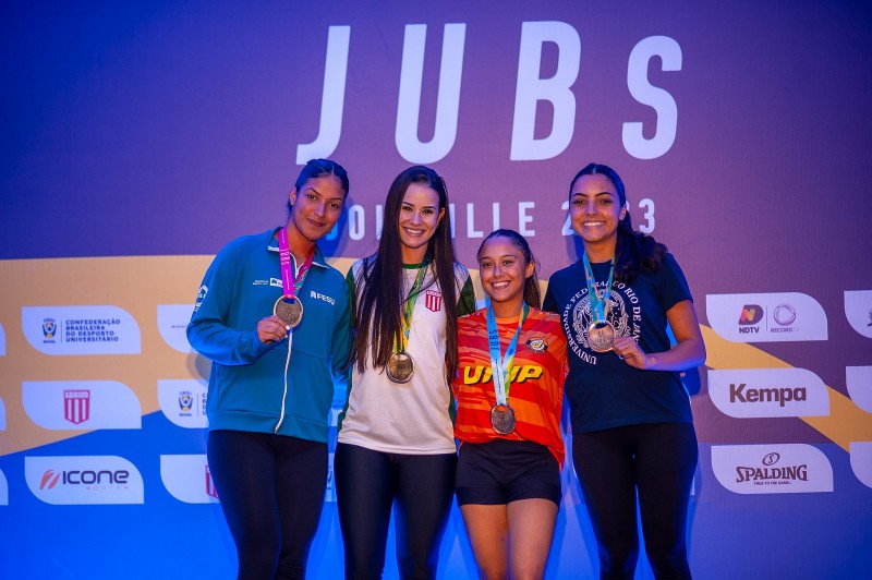 Três atletas da Unesc são indicados à premiação da Confederação Brasileira de Desporto Universitário