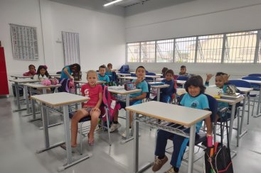 Alegria e entusiasmo marcam o retorno das aulas na Rede Municipal de Ensino de Morro da Fumaça