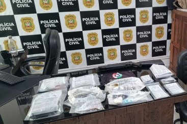 PM prende duas pessoas e apreende objetos de atividades criminais em Sombrio e Balneário Gaivota 