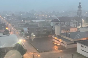 Com 70 milímetros de chuva, Morro da Fumaça tem vias interditadas 