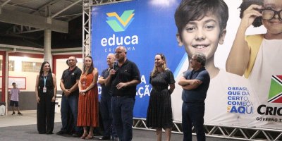 Governo de Criciúma inaugura reforma e ampliação da Escola Municipal Giácomo Zanette