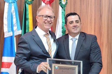 CEO da Farben recebe título de Cidadão Honorário de Içara