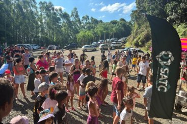 Mina de Visitação recebe mais de 500 pessoas em ação de Caça aos Ovos em Criciúma 