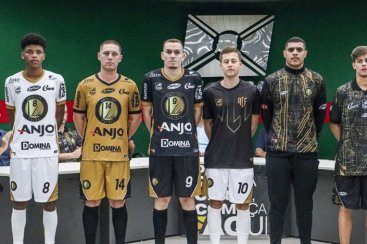 Criciúma Futsal apresenta uniformes para a temporada 2024