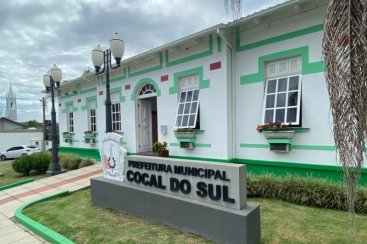 Prefeitura de Cocal do Sul lança edital de concurso público