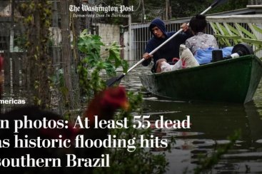 Tragédia no Rio Grande do Sul ganha repercussão internacional